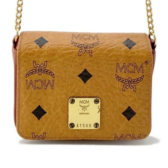 MCM Brown Shoulder Bag - Picture 1 of 15